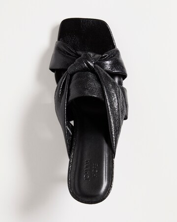 Joanna Hope Crossover Vamp Sandal Mule - Wide Fit (E)