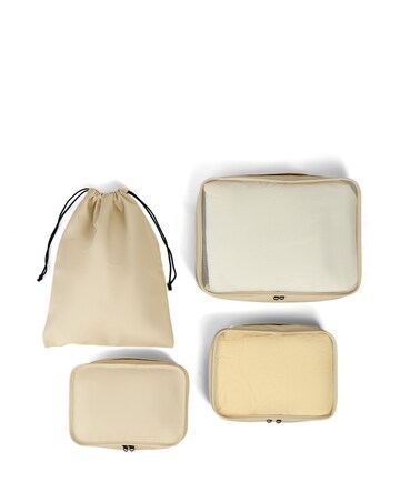 Rock Packing Cubes set of 4 Beige