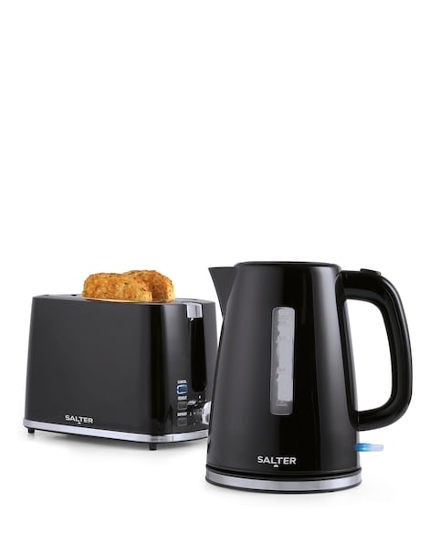 Salter Deco 2 Slice Toaster and Rapid Boil Kettle Bundle