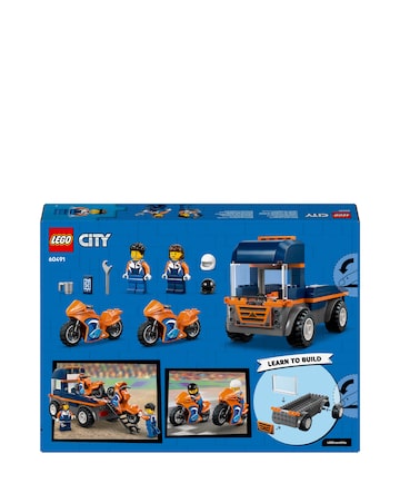 LEGO City Motorcycle Transporter