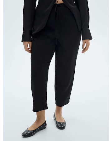 Mango Trousers Fluido