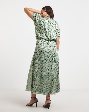 Joanna Hope Split Sleeve Maxi Dress