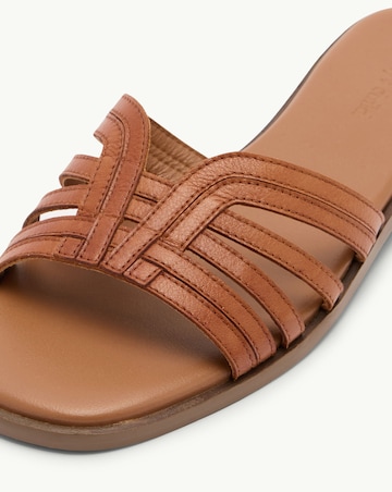 Nobodys Child Brown Femme Sliders - Standard Fit (D)