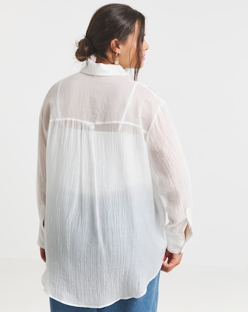 White Pintuck Tuxedo Shirt