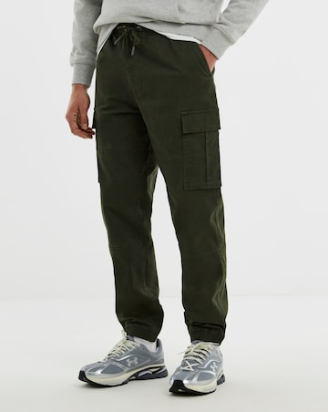 Elasticated Waist Cuffed Cargo