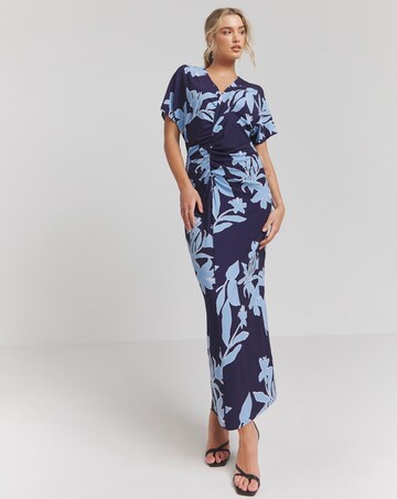 Joanna Hope Twist Front Jersey Dress