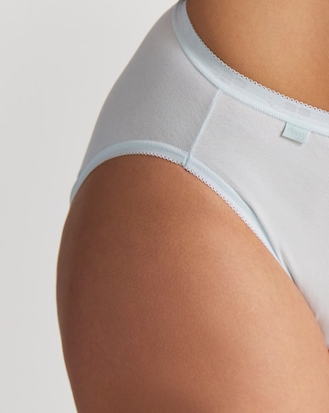 Sloggi (3 Pack) Tai Hi Leg Knickers Mint Multi