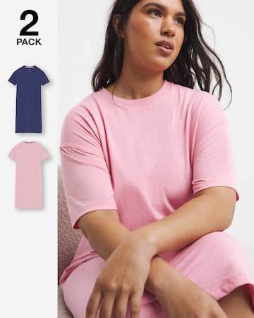 Pretty Secrets (2 Pack) Back to Basics Value Nighties