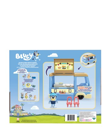 Bluey Lets Play Chef Transforming Food Truck Playset