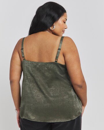 Khaki Lace Cami
