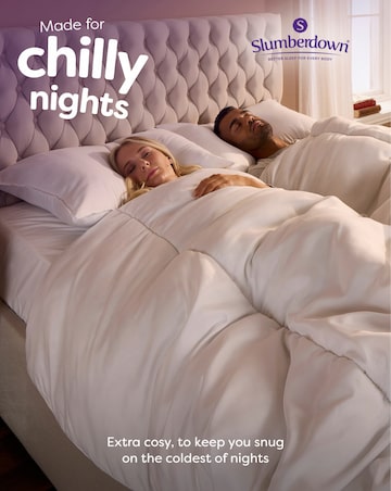 Slumberdown Chilly Nights 15 Tog Duvet + 2 Cosy Nights Pillow Bundle