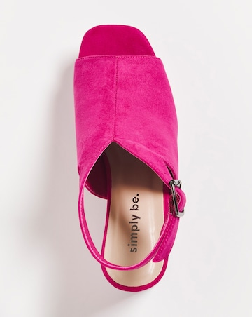 Goldie Scoop Front Shoe Boots - Extra Wide Fit (EEE)