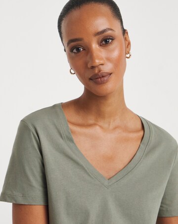 3 Pack V Neck Short Sleeve T-Shirt