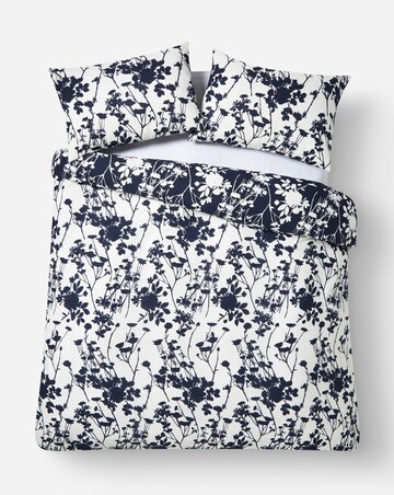 Ember Shadow Floral Duvet Set