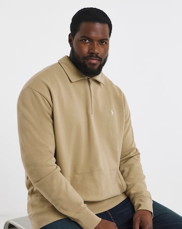 Polo Ralph Lauren Collar Sweat - Khaki