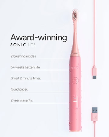 Ordo Sonic Lite Electric Toothbrush - Petal