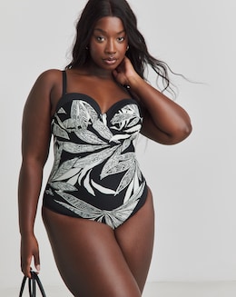 MAGISCULPT Bandeau Tummy Control Swimsuit