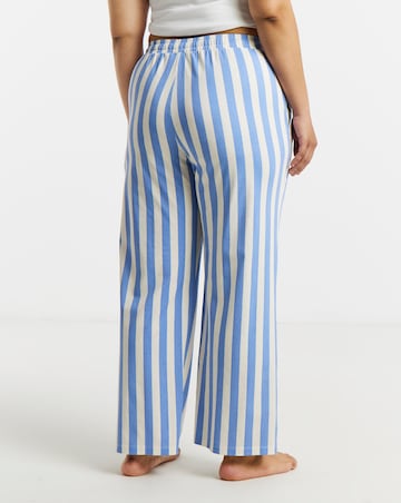 Pretty Secrets (2 Pack) Stripe Cotton Pyjama Bottoms
