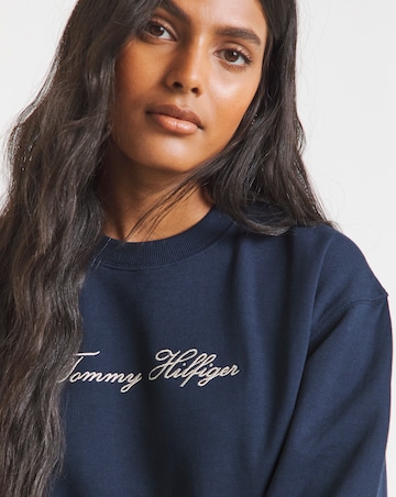 Tommy Hilfiger Lurex Script Sweatshirt