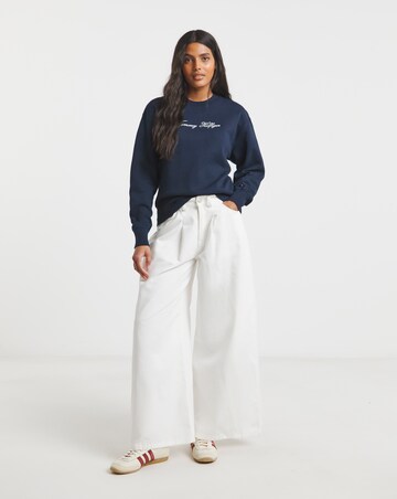 Tommy Hilfiger Lurex Script Sweatshirt