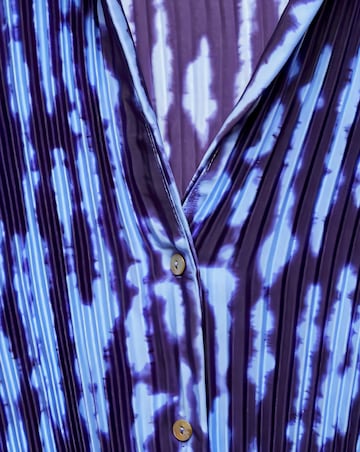 Mango Thea Tie Dye Shirt Dress