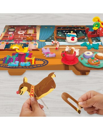 Play-Doh Holiday Advent Calendar, 24 Days of Surprise Toys for Kids 3+