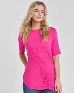 Pink Channel Top