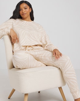 Figleaves Supersoft Printed Lounge Set