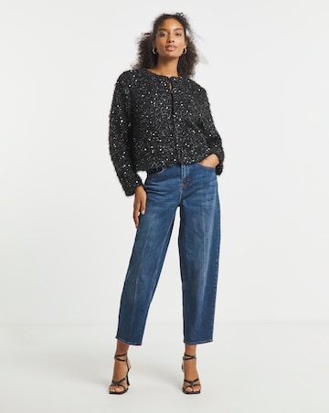 Joanna Hope Sequin Jacket