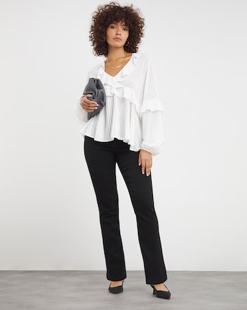 24/7 Black Straight Leg Jeans made with Organic Cotton