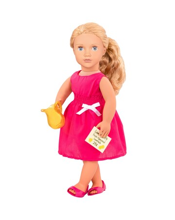 Our Generation Deluxe Lilly Anna Doll with Book