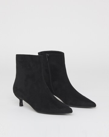 Mambo Kitten Heel Ankle Boots - Extra Wide Fit (EEE)