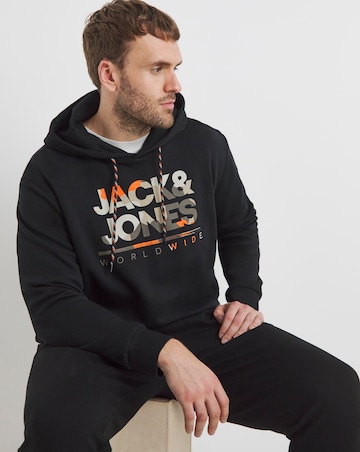 Jack & Jones Luke Sweat Big Logo Hoodie