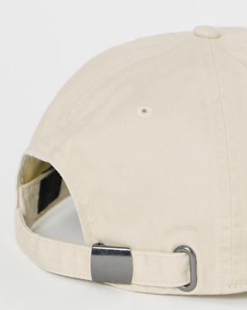 Jack & Jones Soft Base Club Logo Cap - Cream