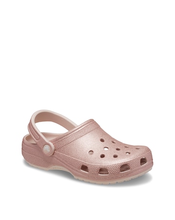 Crocs Quartz Glitter Classic Clog - Standard Fit