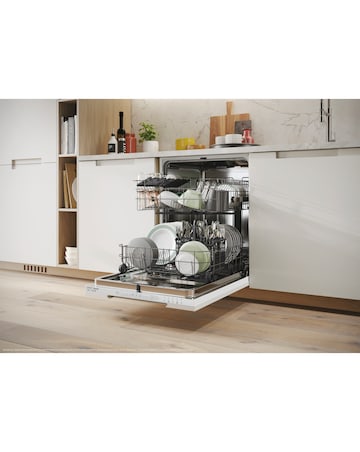Candy Rapido CI3E53E0W Integrated Full Size Dishwasher 13 Place Settings White