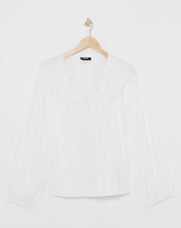 Simply Be Collared Poplin Shirt