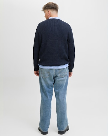 Jack & Jones Global Knitted Jumper - Navy