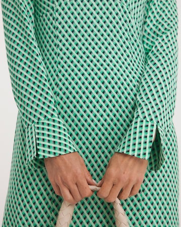 Whistles Crosshatch Print Minimal Dress