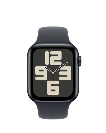 Apple Watch SE GPS/Cellular 44mm Midnight Aluminium Case, Sport Band - S/M