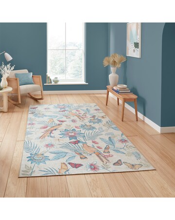 Catherine Lansfield Amaya Tropical Birds Rug