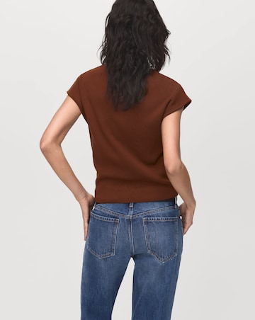 MANGO SLEEVELESS SWEATER