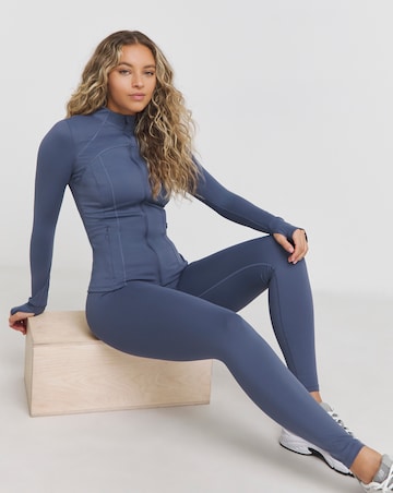 TALA SkinLuxe Zip Through Full Length Running Top