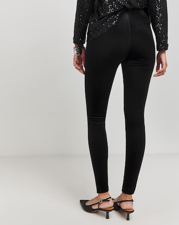 High Waist Velour Leggings