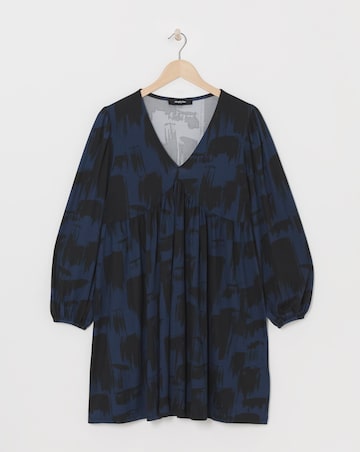 Blue Print Supersoft Smock Dress