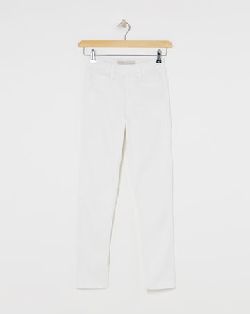 White Stretch Slim Leg Jeggings