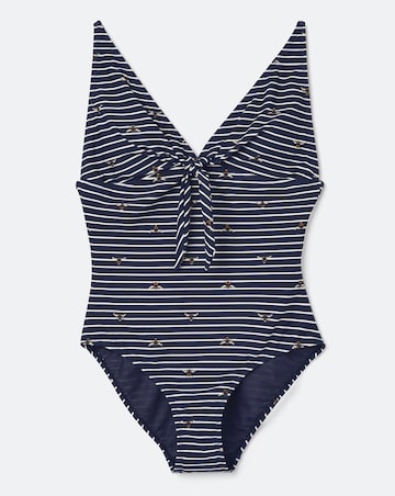 Joules Sandy Tie Front Swimsuit