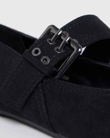 Lexington Mary Jane Ballerina Shoes - Wide Fit (E)