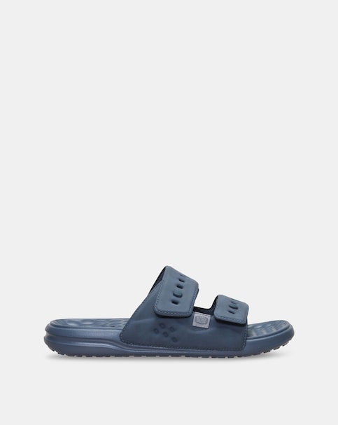 HEYDUDE Wave Slides - Grey