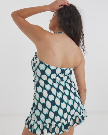 Value 2 Pack Ruched Bandeau Swimdresses